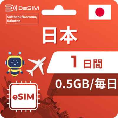 日本eSIM 1日間