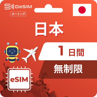 日本eSIM 1日間