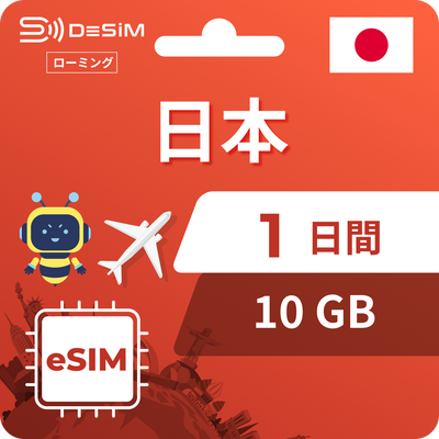 日本eSIM 1日間