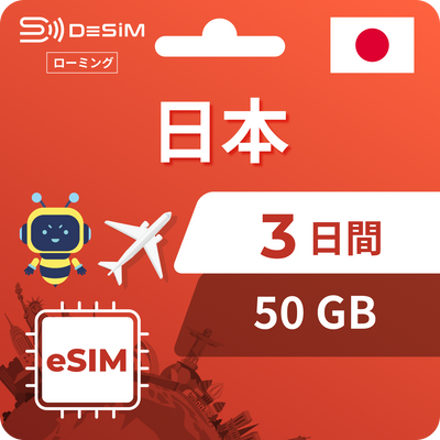 日本eSIM 3日間